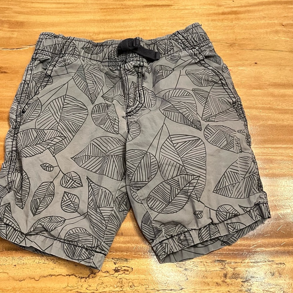 Gymboree Kids' Athletic Shorts with Leaf Pattern